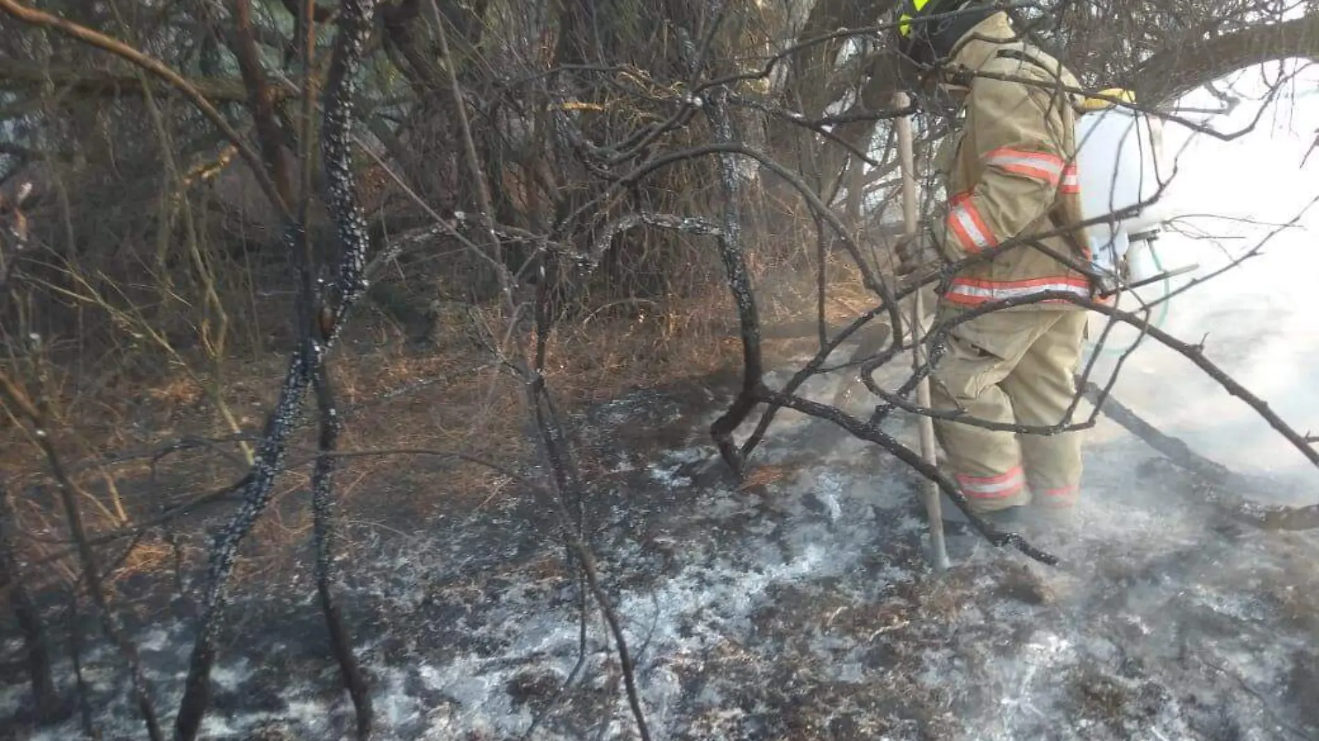 incendio sofocado